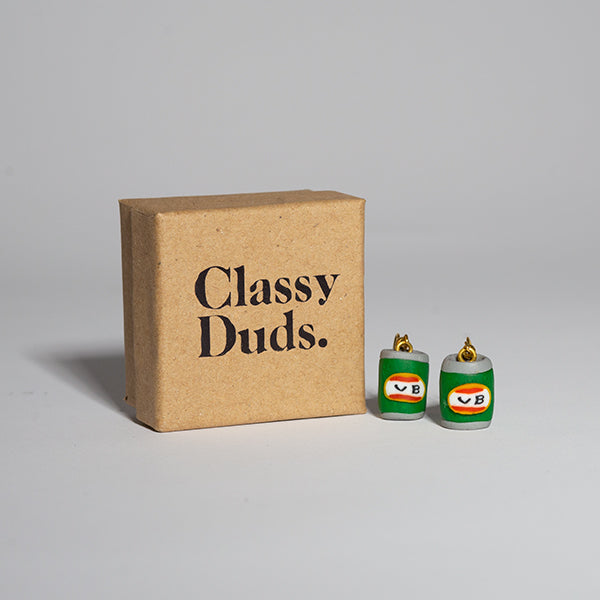 Classy Duds Earrings Belly Buster Earrings