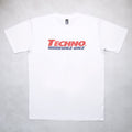 Classy Duds Long Sleeve T-Shirts Techno Long Sleeve/Short Sleeve White Tee
