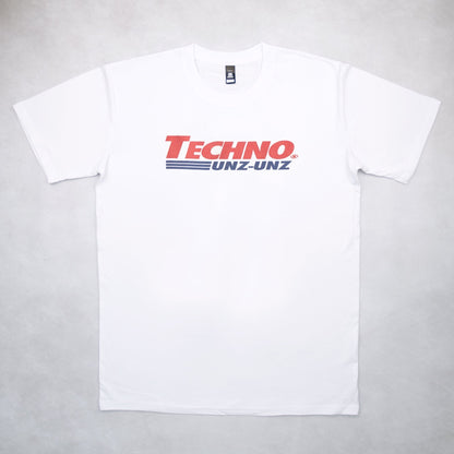 Classy Duds Long Sleeve T-Shirts Techno Long Sleeve/Short Sleeve White Tee