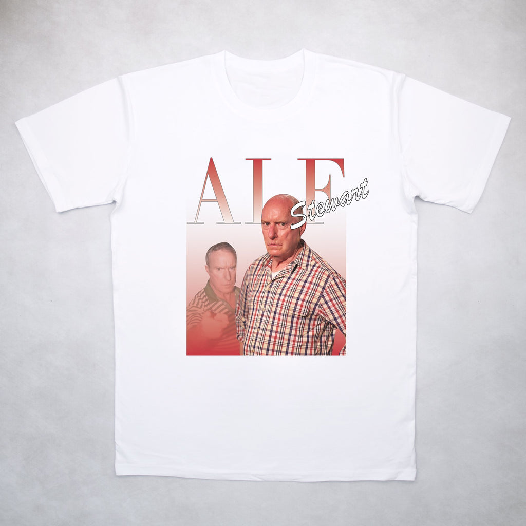 Classy Duds Short Sleeve T-Shirts Alf Stewart Commemorative Classic Tee