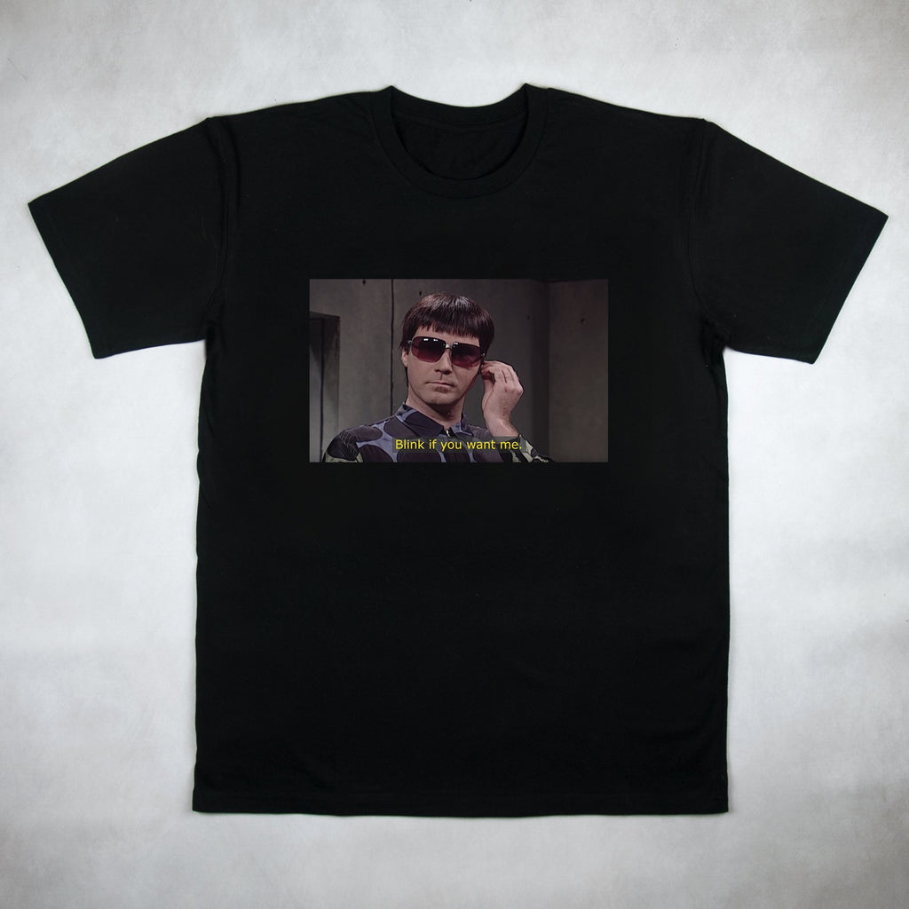 Classy Duds Short Sleeve T-Shirts Blink If You Want Me 2.0 Tee