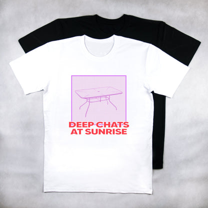 Deep Chats At Sunrise Tee - Classy Duds