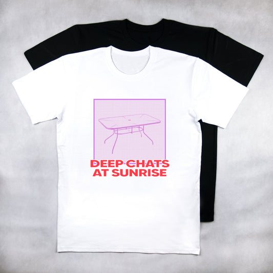 Deep Chats At Sunrise Tee - Classy Duds