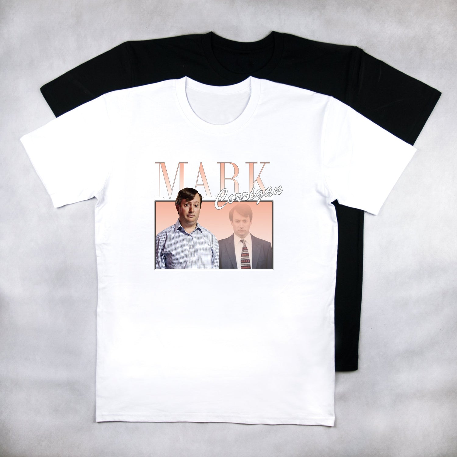Classy Duds Short Sleeve T-Shirts Mark Corrigan Commemorative Tee