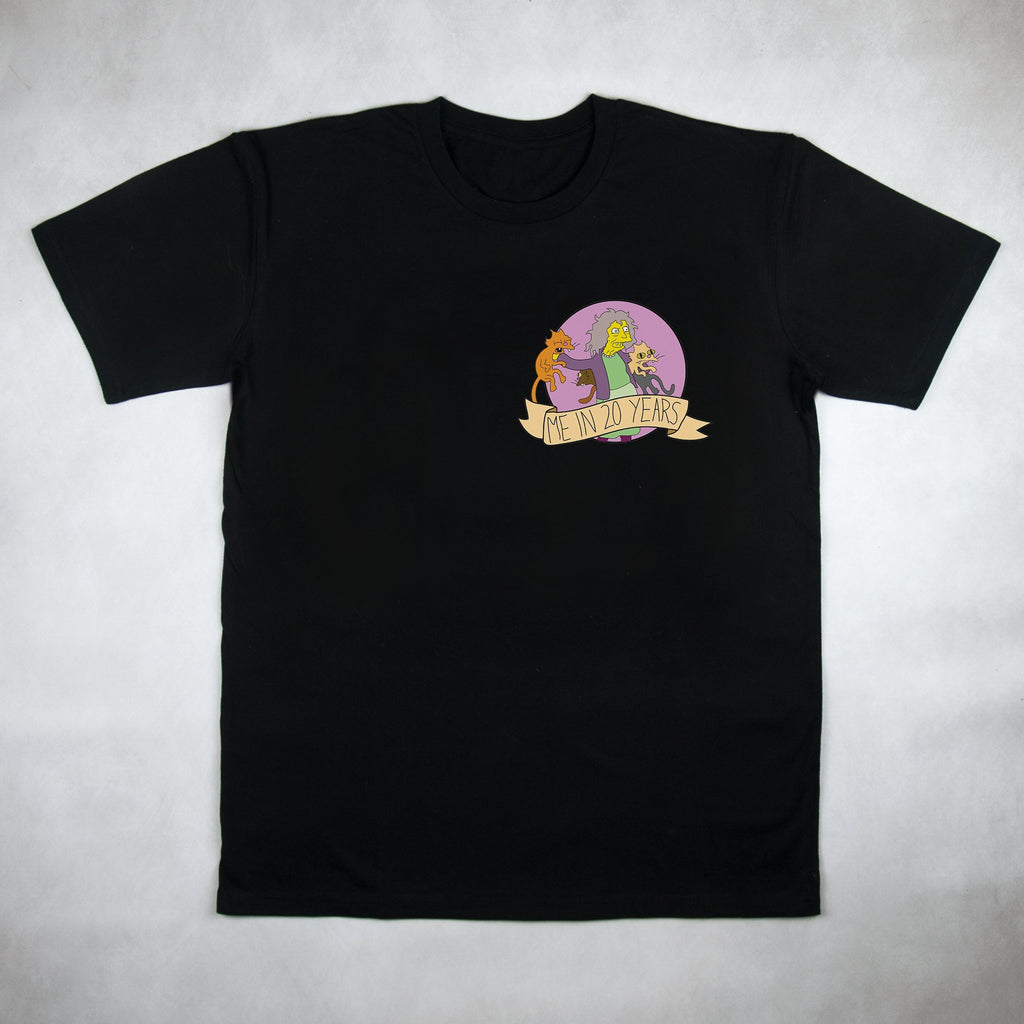 Classy Duds Short Sleeve T-Shirts Me In 20 Years Tee