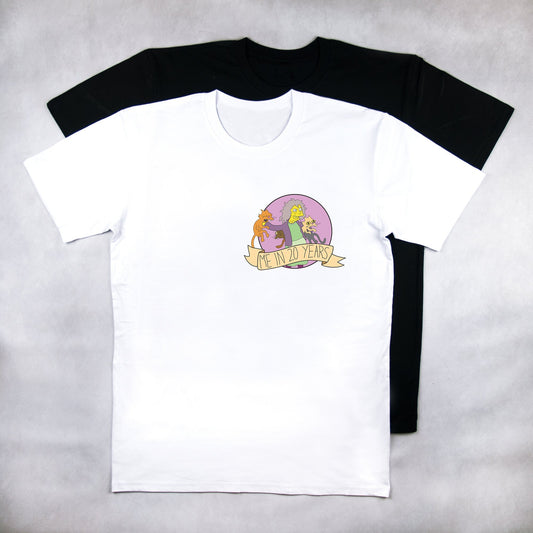 Classy Duds Short Sleeve T-Shirts Me In 20 Years Tee