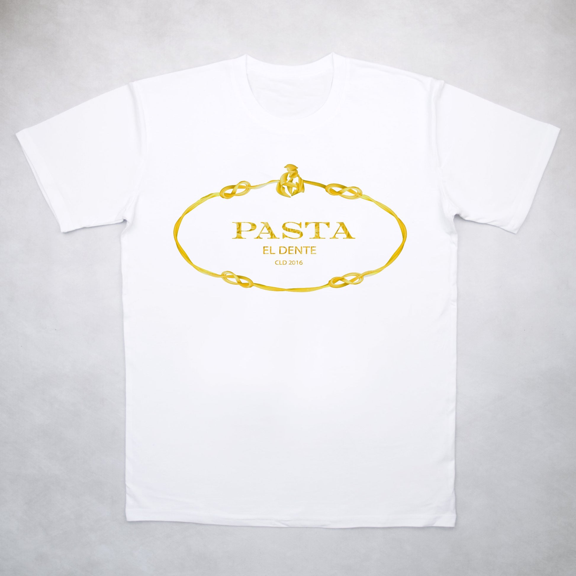 Classy Duds Short Sleeve T-Shirts Pasta Tee