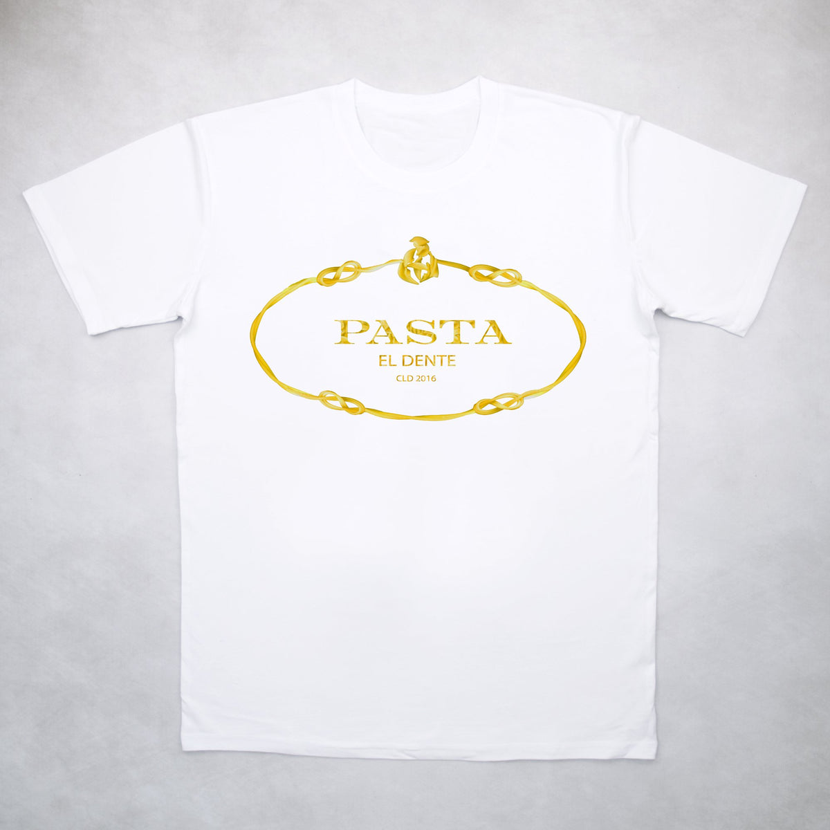 Classy Duds Short Sleeve T-Shirts Pasta Tee