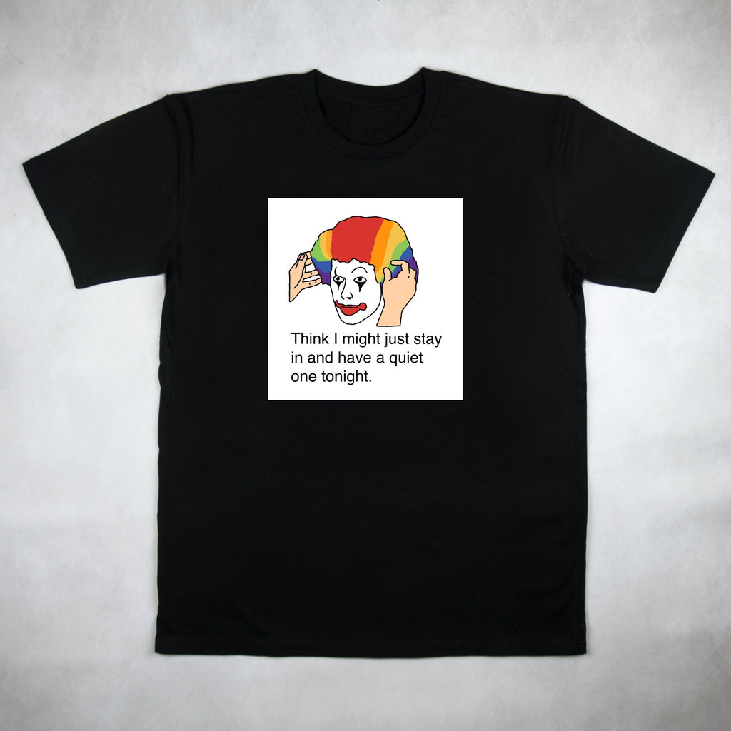 Classy Duds Short Sleeve T-Shirts Quiet One Tee
