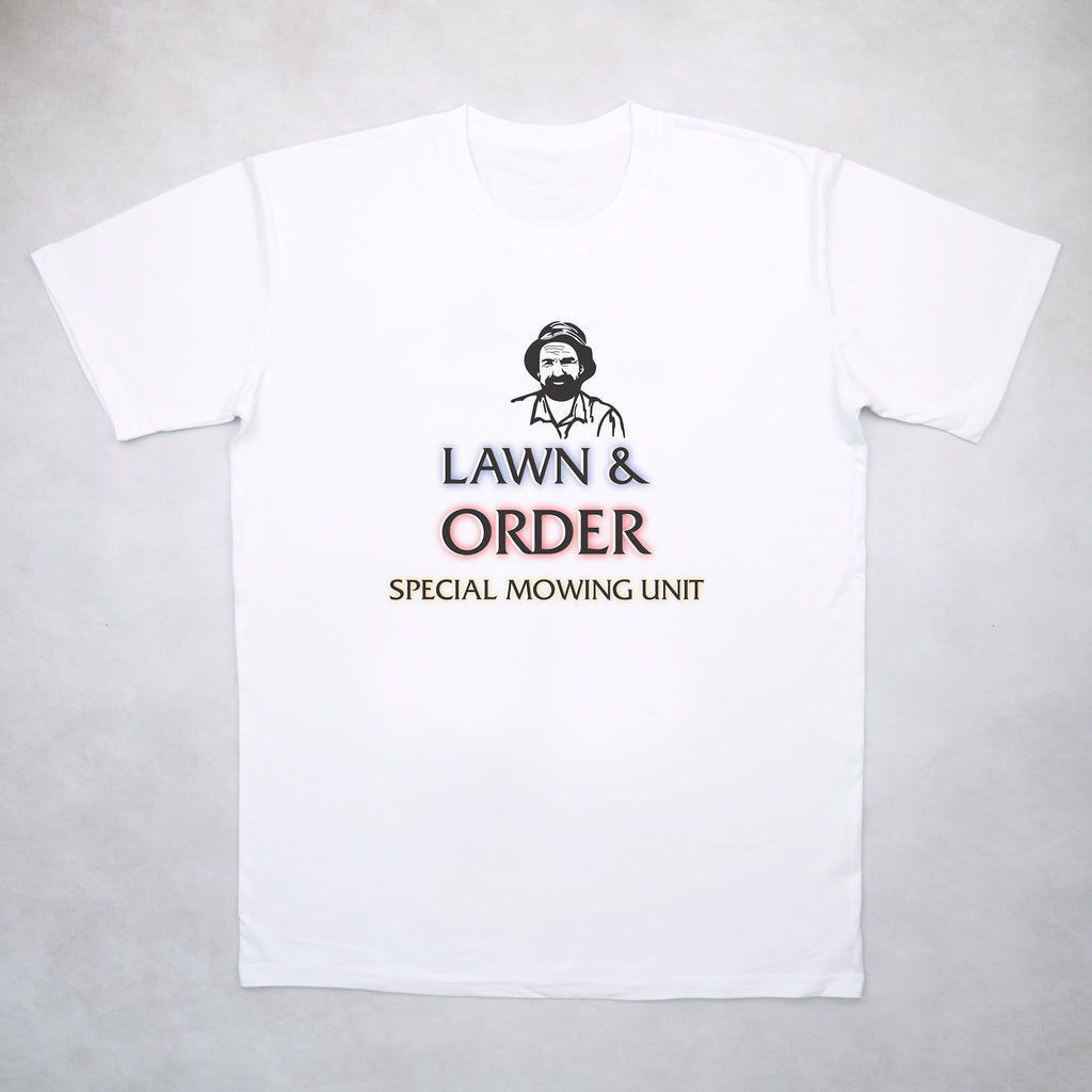 Classy Duds Short Sleeve T-Shirts S / Black / Standard Lawn & Order Tee