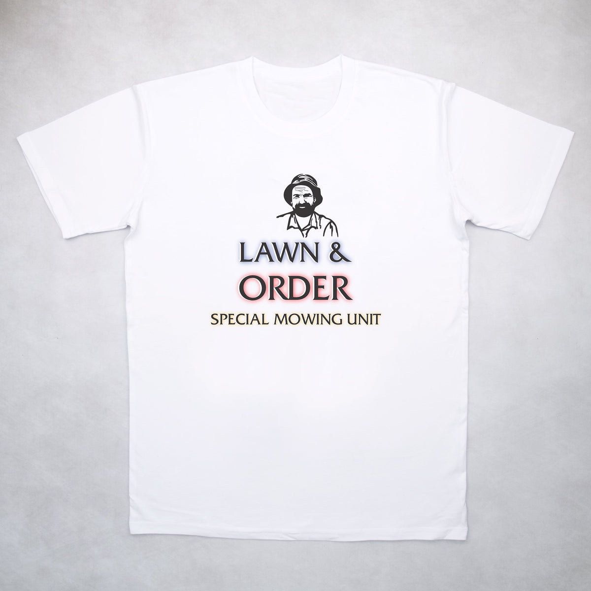 Classy Duds Short Sleeve T-Shirts S / Black / Standard Lawn & Order Tee