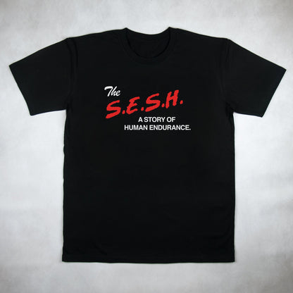 Classy Duds Short Sleeve T-Shirts S / Black / Standard The Sesh Tee