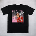 Classy Duds Short Sleeve T-Shirts S / Black / Standard Vince Noir Commemorative Classic Tee