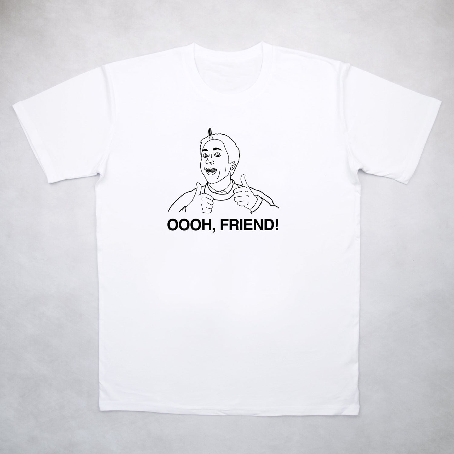 Classy Duds Short Sleeve T-Shirts Oooh Friend Tee