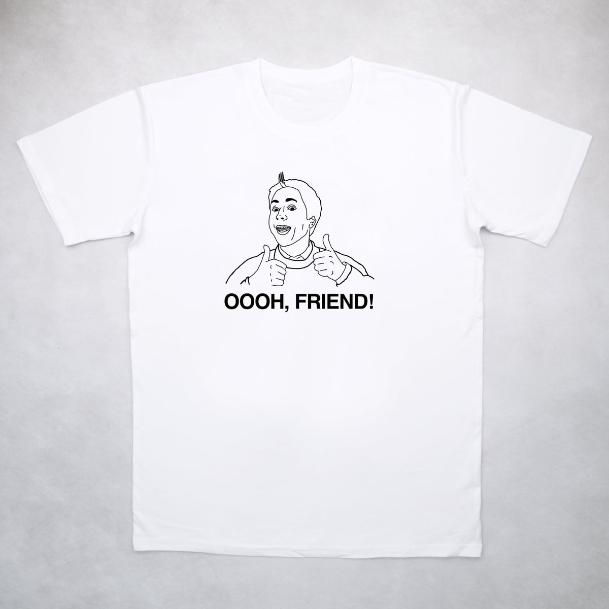 Classy Duds Short Sleeve T-Shirts Oooh Friend Tee