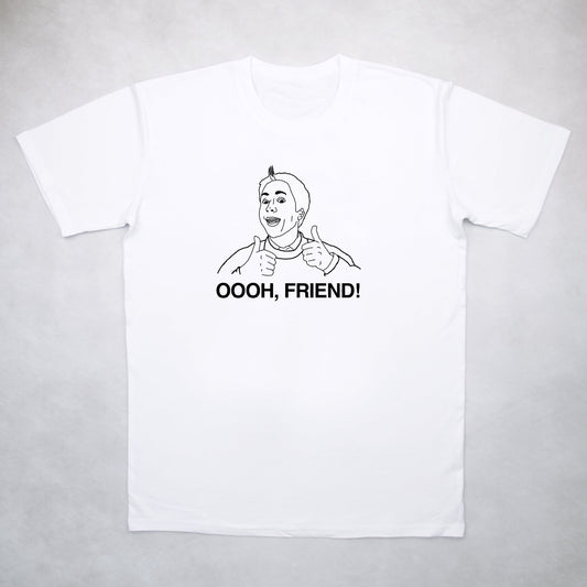 Classy Duds Short Sleeve T-Shirts Oooh Friend Tee