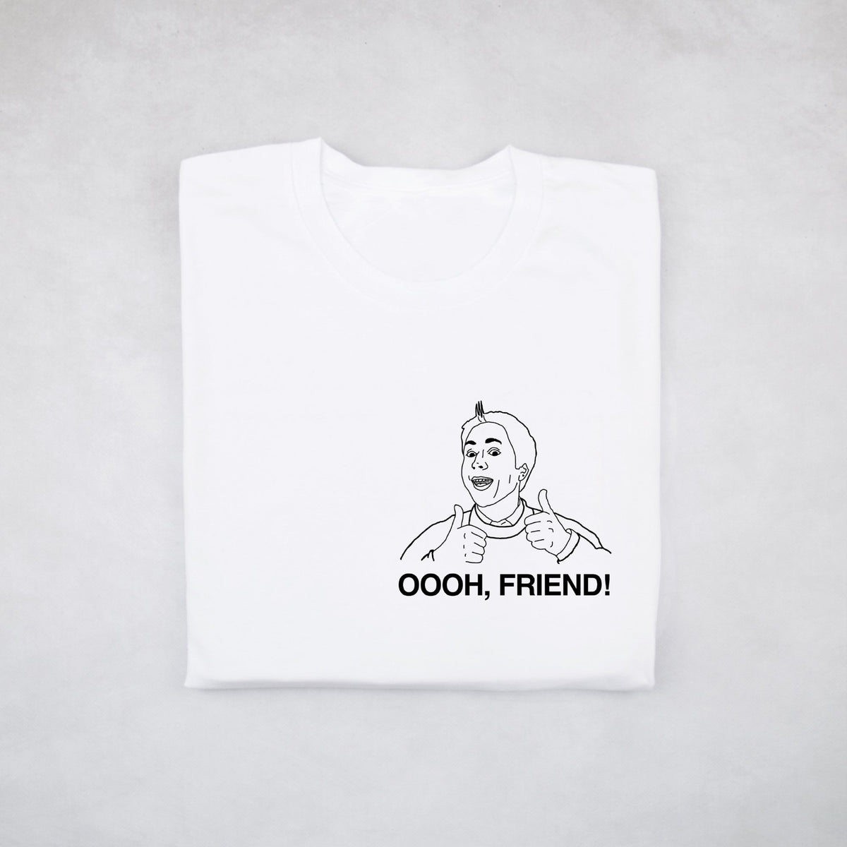 Classy Duds Short Sleeve T-Shirts S / Pocket / Standard Oooh Friend Tee