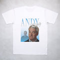 Classy Duds Short Sleeve T-Shirts S / White / Standard Andy King Commemorative Classic Tee