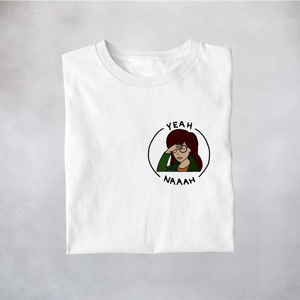 Classy Duds Short Sleeve T-Shirts S / White / Standard Daria Pocket Tee
