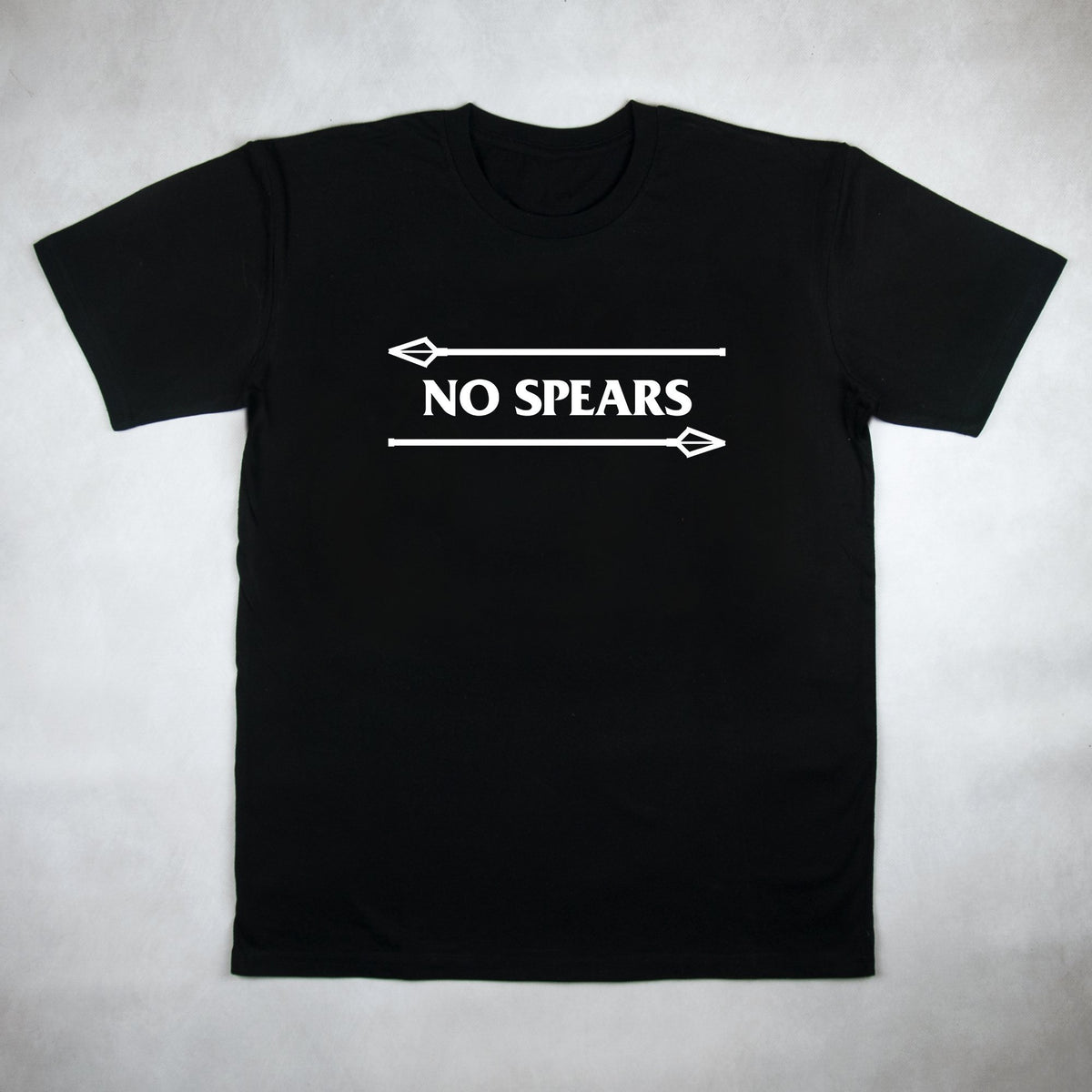 Classy Duds Short Sleeve T-Shirts S / White / Standard No Spears Tee