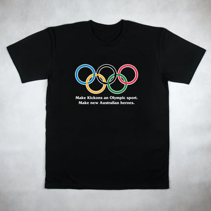 Classy Duds Short Sleeve T-Shirts S / White / Standard The Olympic Petition Tee