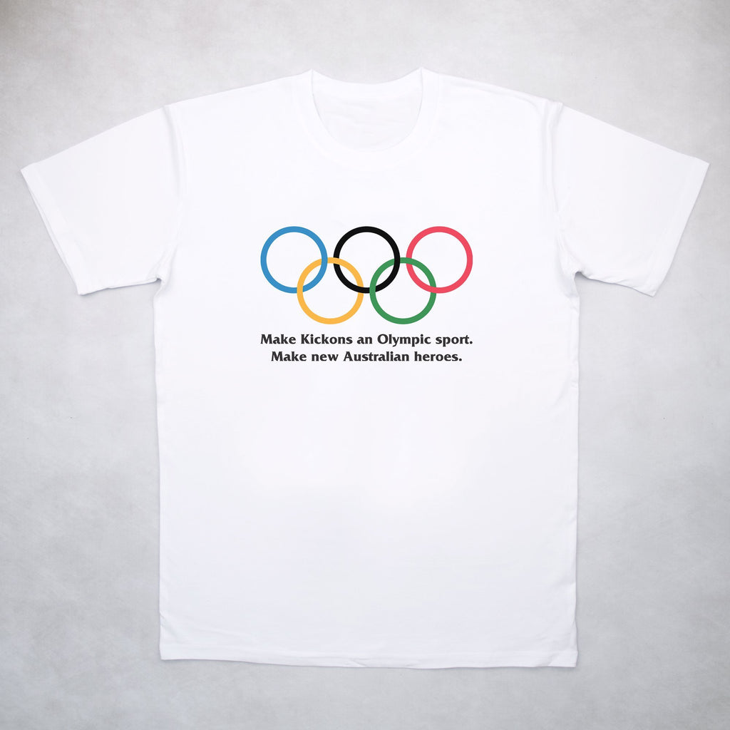 Classy Duds Short Sleeve T-Shirts S / White / Standard The Olympic Petition Tee