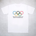 Classy Duds Short Sleeve T-Shirts S / White / Standard The Olympic Petition Tee