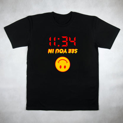See You In 11:34 Tee - Classy Duds
