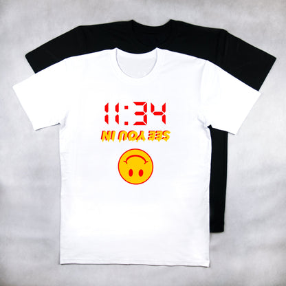 See You In 11:34 Tee - Classy Duds