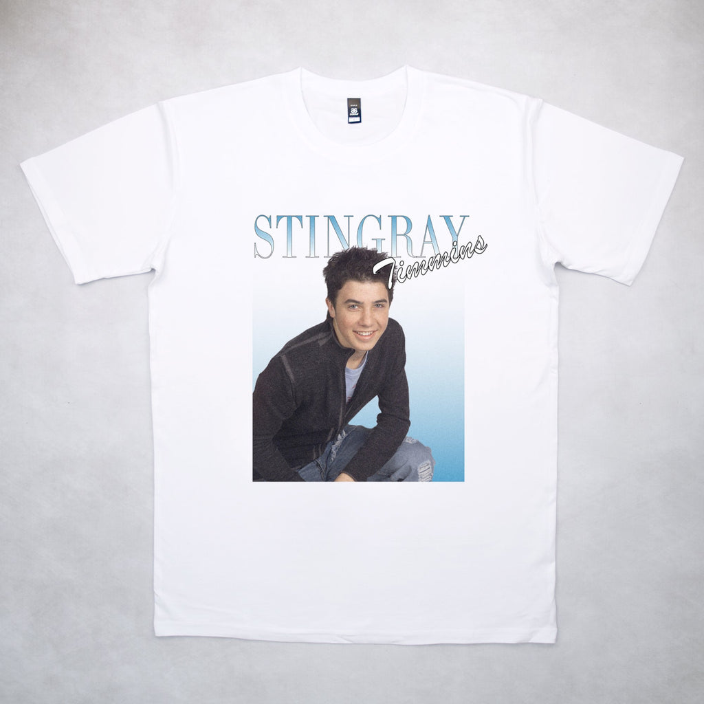Classy Duds Short Sleeve T-Shirts Stingray Timmins Commemorative Classic Tee