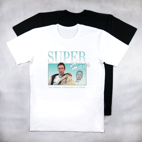Classy Duds Short Sleeve T-Shirts Super Hans Commemorative Classics Tee
