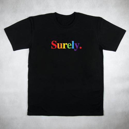 Classy Duds Short Sleeve T-Shirts Surely Rainbow Tee