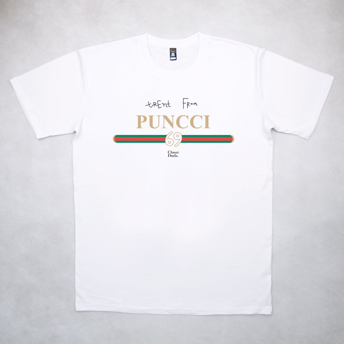 Classy Duds Short Sleeve T-Shirts Trent From Puncci Tee