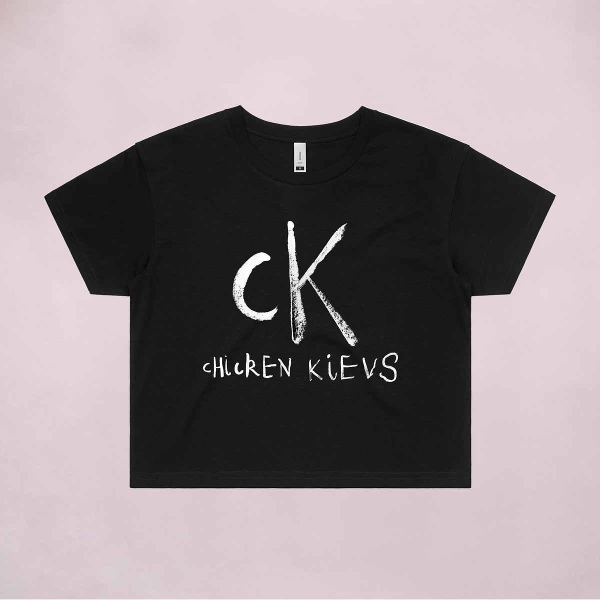 Ogo Merch Black / Extra Small Chicken Kievs Black Crop Tee