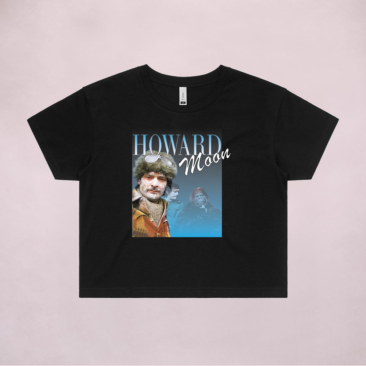 Ogo Merch Black / Extra Small Howard Moon Commemorative Classic Crop Tee