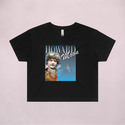 Ogo Merch Black / Extra Small Howard Moon Commemorative Classic Crop Tee