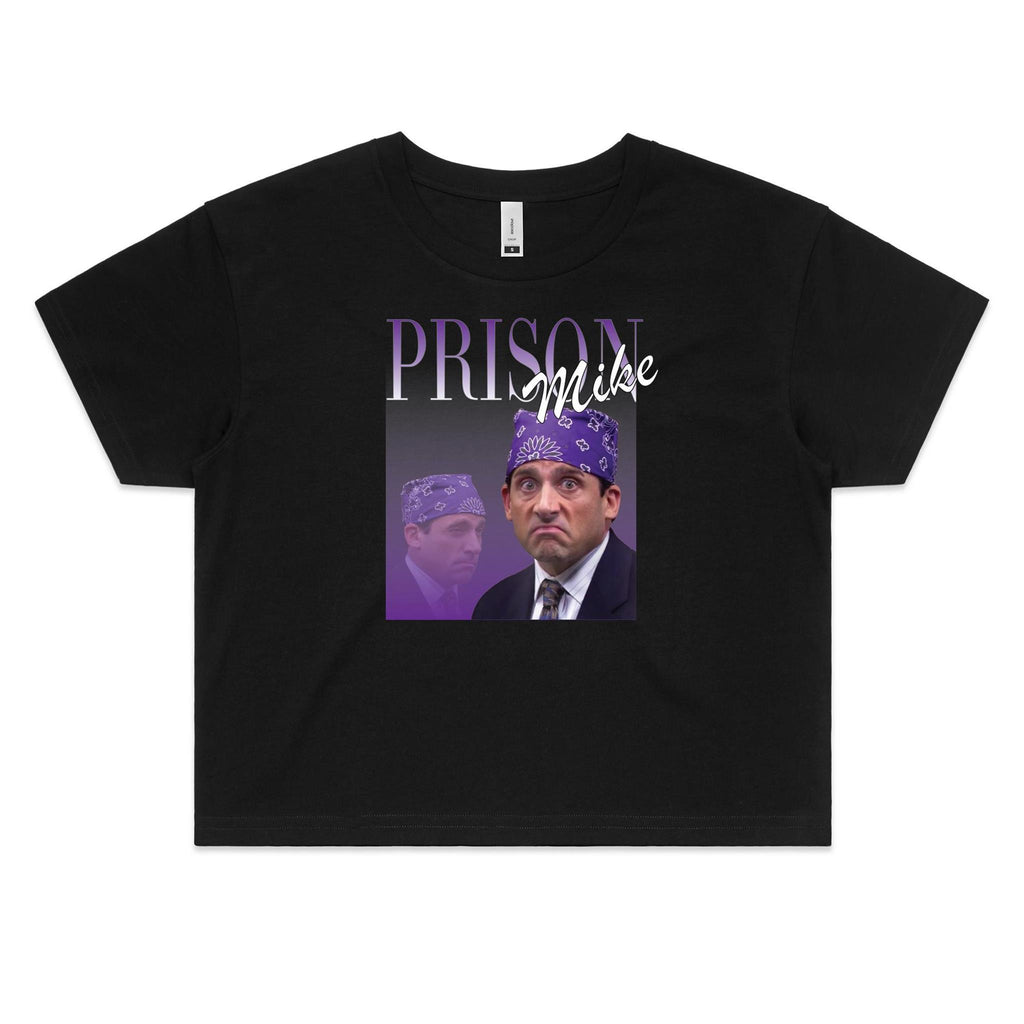 Ogo Merch Black / Extra Small Prison Mike Commemorative Classic Crop Tee