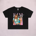Ogo Merch Crop Tees Black / Extra Small Kim Craig Née Day Commemorative Black Crop Tee