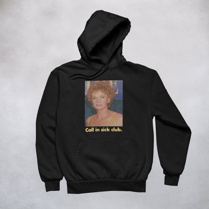 Ogo Merch Hoodie Black / XXS Call In Sick Club Hoodie