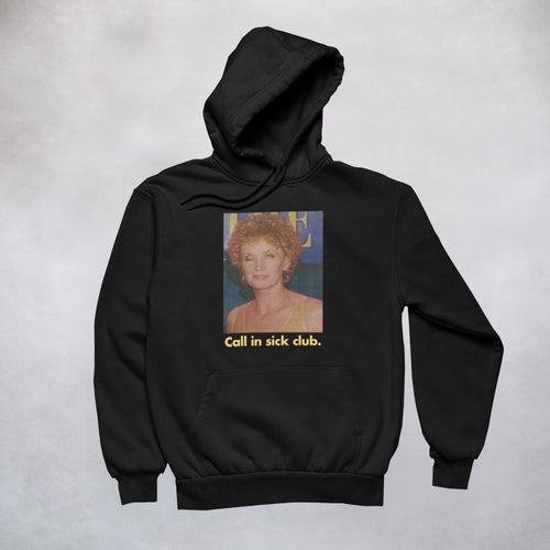 Ogo Merch Hoodie Black / XXS Call In Sick Club Hoodie