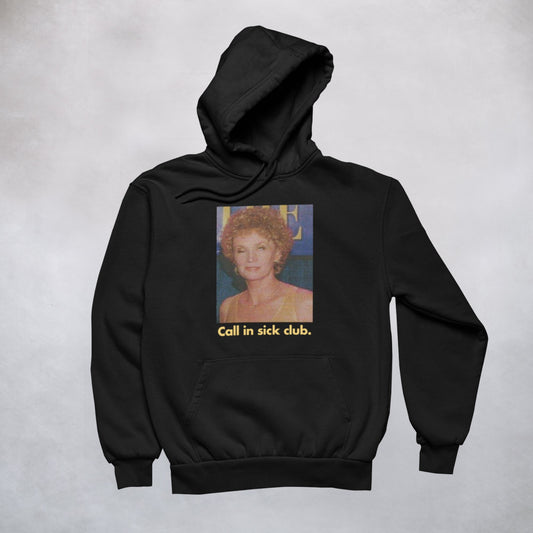 Ogo Merch Hoodie Black / XXS Call In Sick Club Hoodie