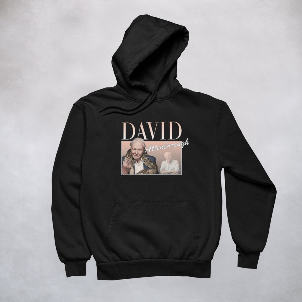Ogo Merch Hoodie Black / XXS David Attenborough Commemorative Classics Hoodie