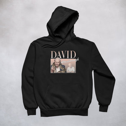 Ogo Merch Hoodie Black / XXS David Attenborough Commemorative Classics Hoodie