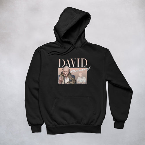 Ogo Merch Hoodie Black / XXS David Attenborough Commemorative Classics Hoodie