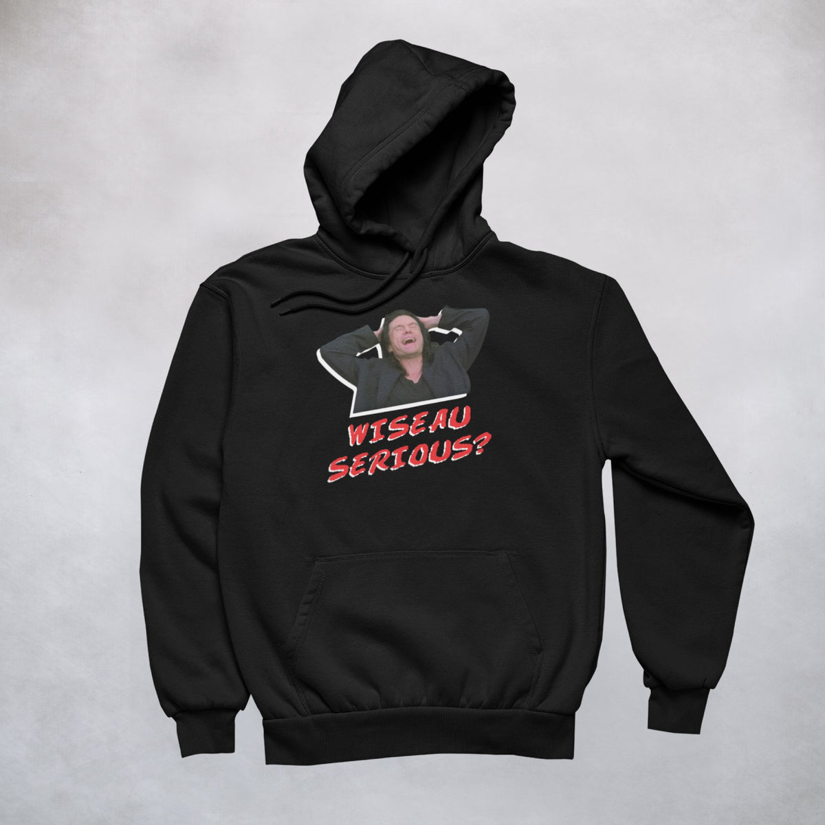 Ogo Merch Hoodie Black / XXS Wiseau Serious Hoodie