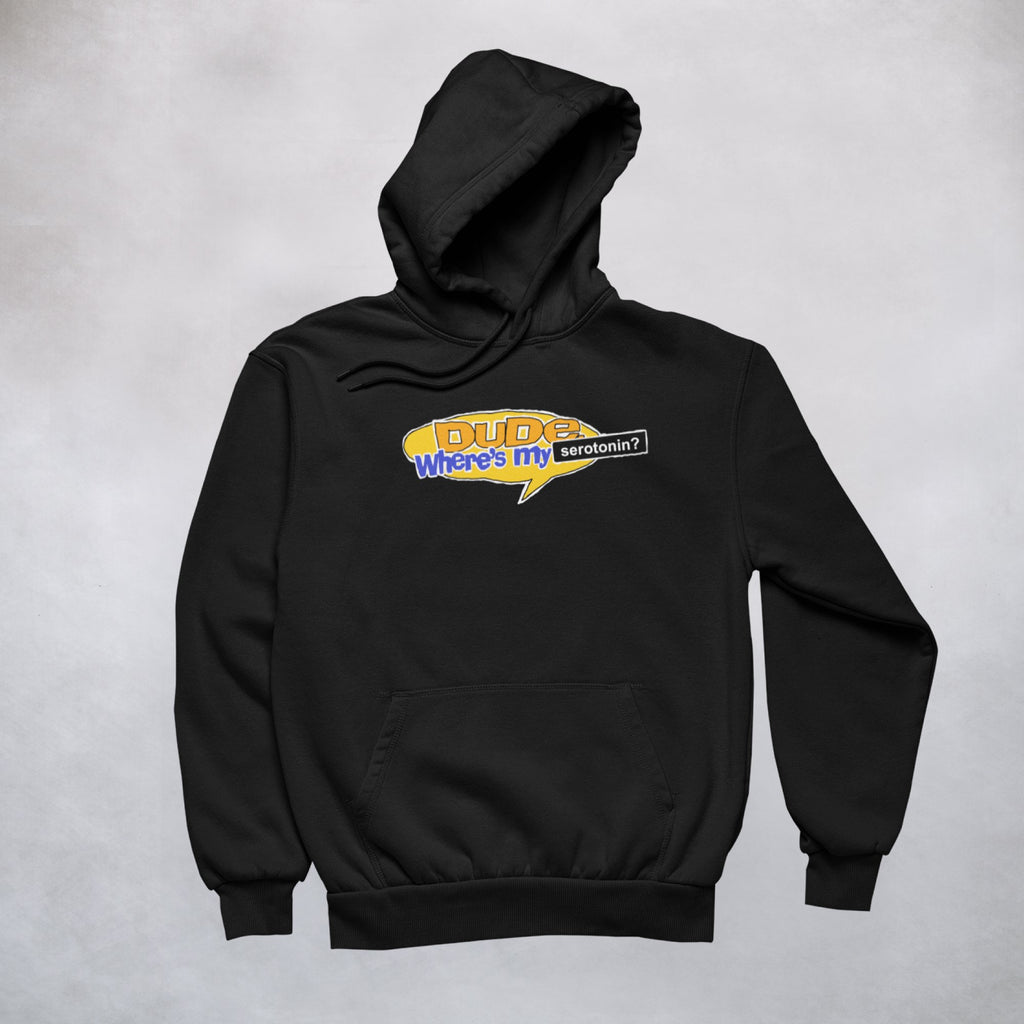 Ogo Merch Hoodie Dude, Where's My Serotonin? Hoodie