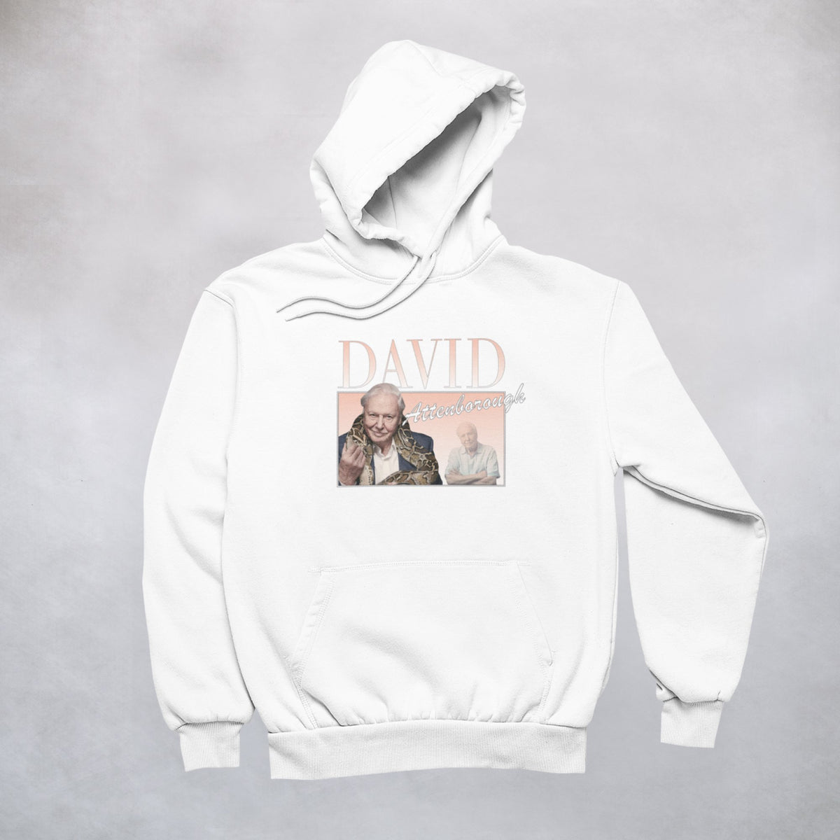 Ogo Merch Hoodie White / XXS David Attenborough Commemorative Classics Hoodie