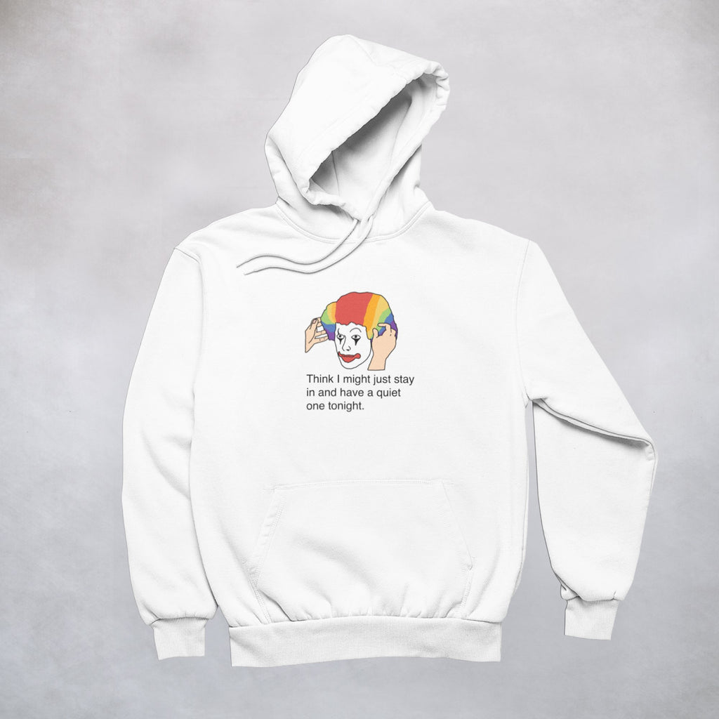 Ogo Merch Hoodie White / XXS Quiet One Hoodie