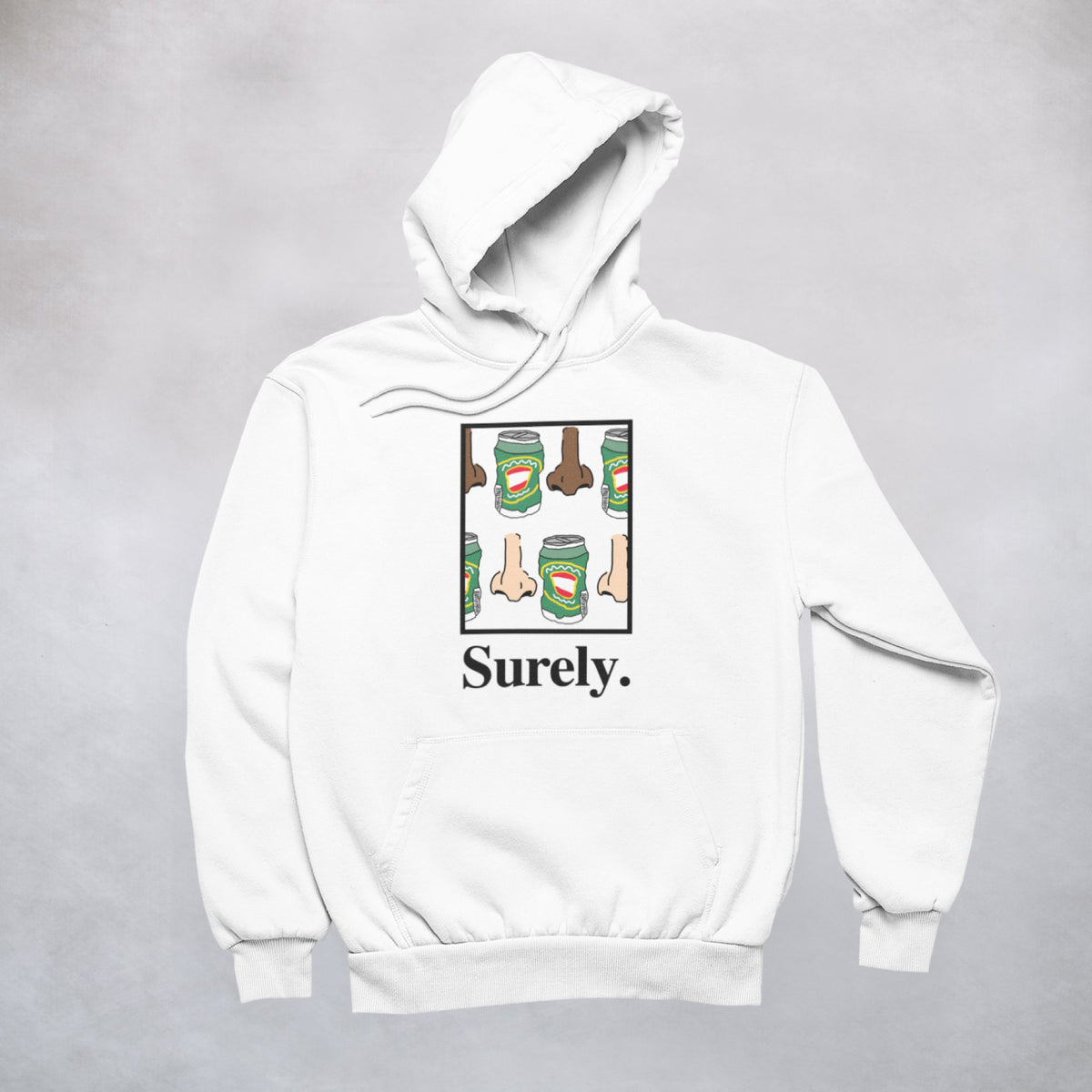 Ogo Merch Hoodie White / XXS Surely Hoodie