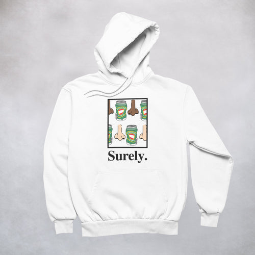 Ogo Merch Hoodie White / XXS Surely Hoodie